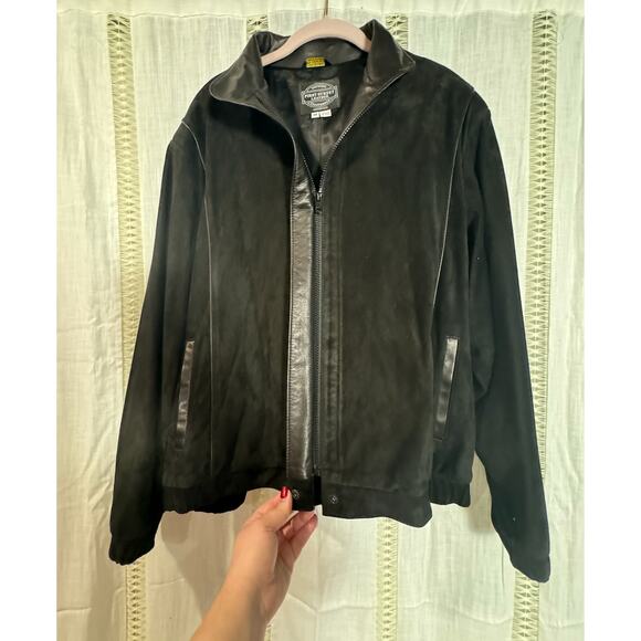 VTG Leather Jacket 1980s Solvang First Street Leather Lambskin Suede XL Designer - Picture 5 of 15